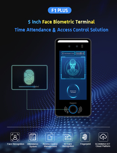 Scanmax Ai Biometrics 32G Controlador de acceso de reconocimiento facial de 5 pulgadas Dispositivo de asistencia de tiempo con soporte de personalización OEM y ODM - Product Image 2