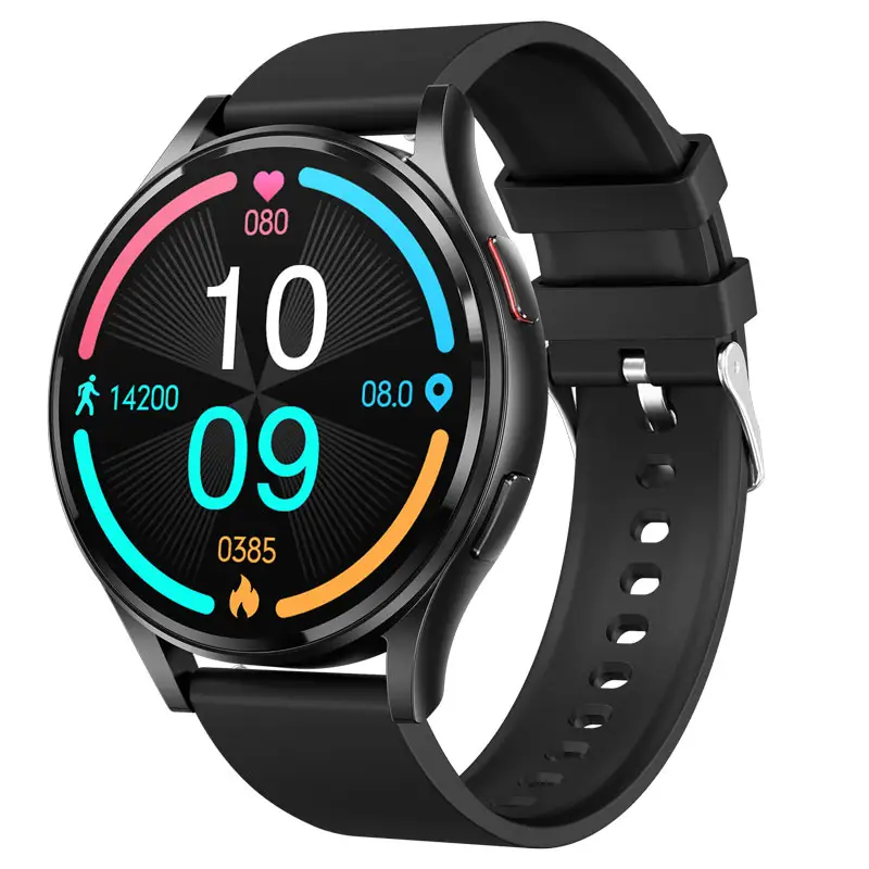 Haute qualité 1.43 pouces GE30 Smartwatch Health Tracker Plus 30 modes sportifs Montre intelligente pour hommes