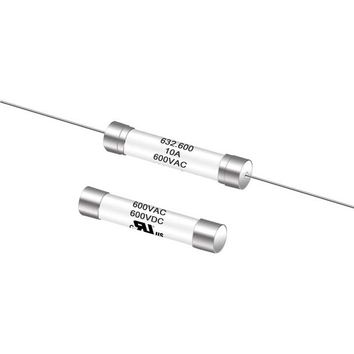 Brand CHNBEL 632.600 10kA 6.3 x 32mm Fuse Speed FF 1 amp 600Vac 600Vdc ceramic cartridge Fuse