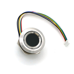 R503เครื่องสแกนเนอร์โมดูลสแกนลายนิ้วมือแบบคาปาซิทีฟ SH1.0-6Pin DC3.3V ไฟ LED แบบวงกลมวงแหวน RGB - Product Image 2