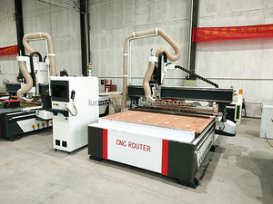 Big Size Multifunctional <strong>Atc</strong> <strong>Cnc</strong> Nesting <strong>Router</strong> Machine with the <strong>Function</strong> of Cutting&amp;Drilling and Grooving