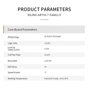 ALINX AX7035 scheda di sviluppo XILINX Artix-7 XC7A35T FPGA con A7 som kit di valutazione 14 Bit agna - Product Image 5