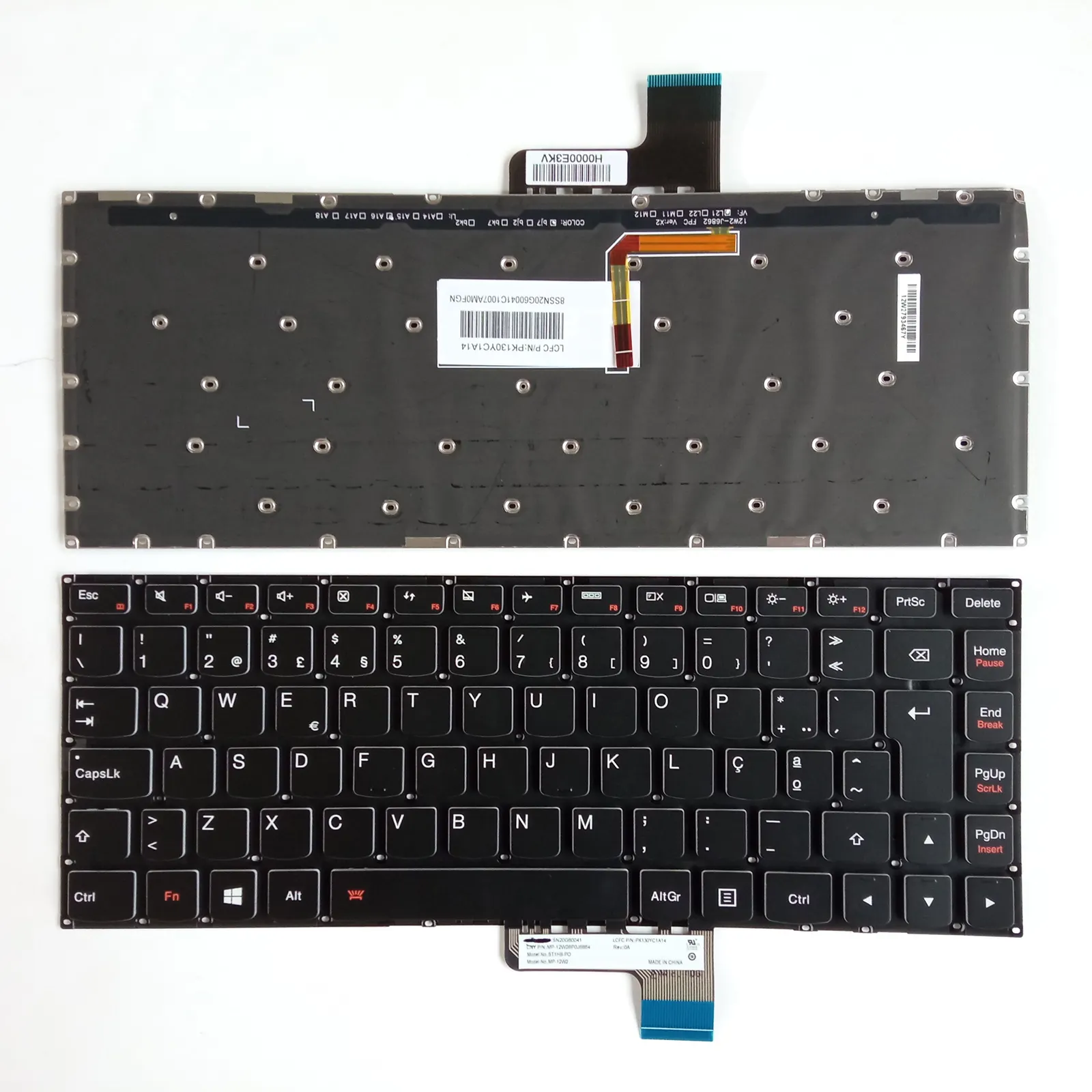 Nouveau pour Lenovo IdeaPad Yoga 2 13 Yoga 3 14 e31-70 e31-80 U31-70 clavier rétro-éclairé PO portugais