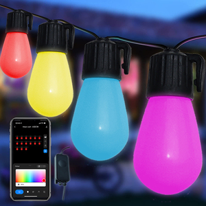 Intelligente LED-Lichterketten IP65 Wasserdichte Weihnachts dekoration im Freien mit Wifi-Steuerung für die Weihnachts beleuchtung - Product Image 2