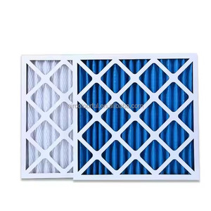 Hot Selling G3 G4 Panel Pleated Pre Air <strong>Filter</strong> Paper Frame <strong>Filter</strong> 24*24*4 16*25*1 20*20*1 8 10 <strong>11</strong> 12 Air Panel <strong>Filter</strong> - Product Image 1