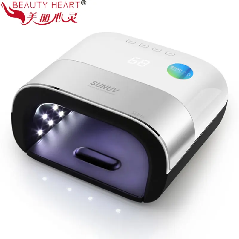 BEAUTY HEART capteur professionnel Smart UV LED basse quantité minimale de commande SUN3 48W sèche-ongles pour Gel vernis à ongles lampe à ongles lampe UV