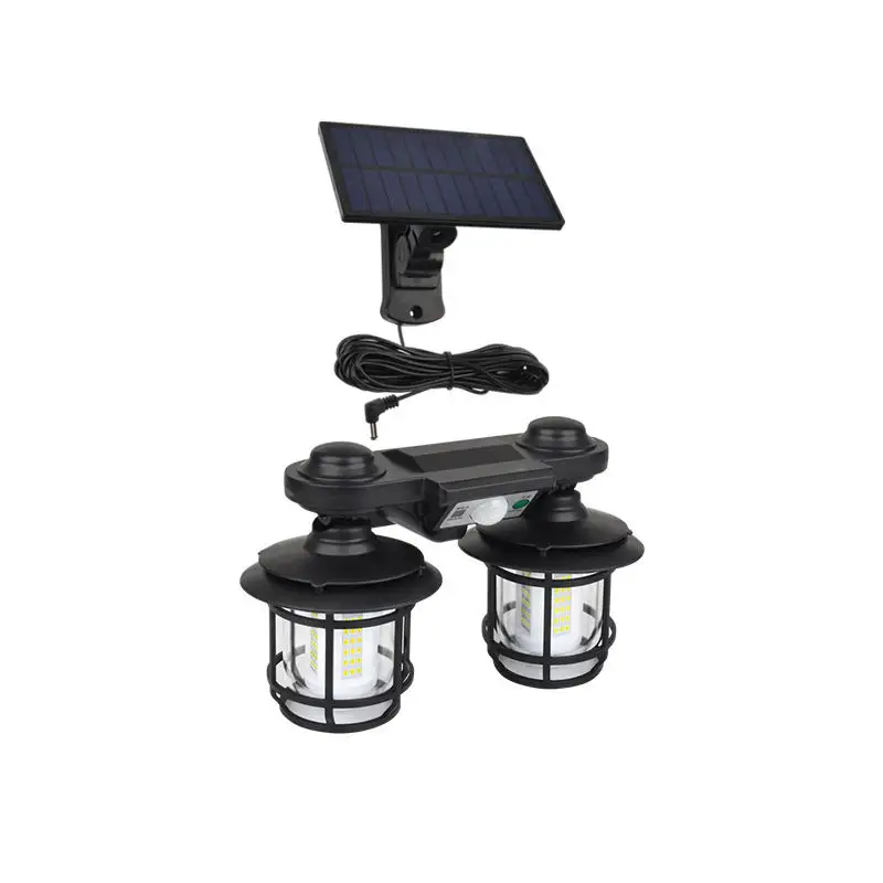 Luz solar dividida impermeable IP65 para exteriores, iluminación de césped y jardín, dos formas de instalación, novedad