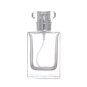MUB Silk Printing 30ml Screw Type Transparent Empty Glass <strong>Perfume</strong> Bottle with Fine Mist <strong>T</strong> Cap - Product Image 5