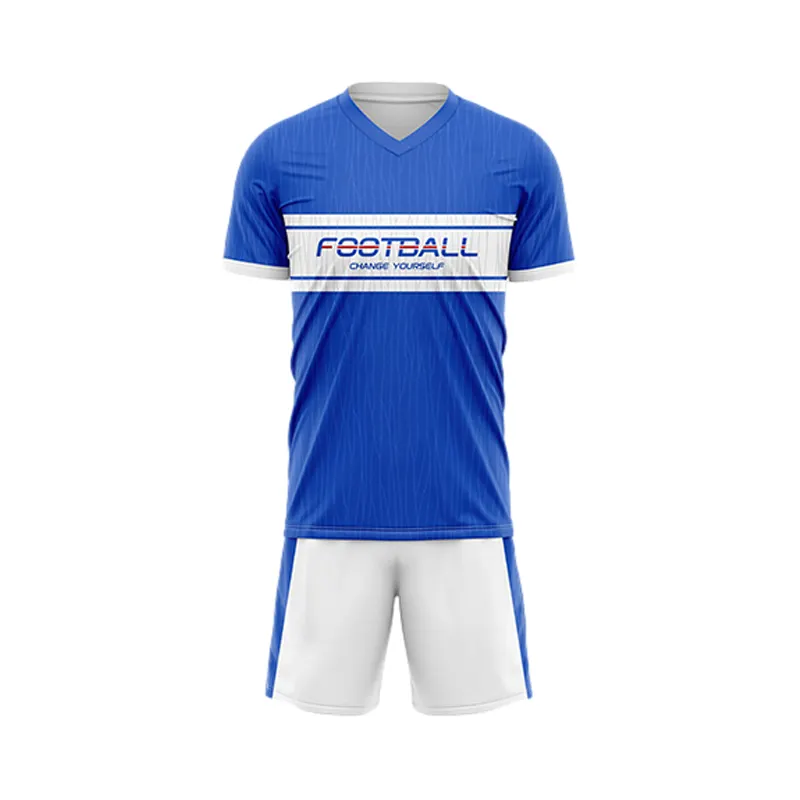 Venta al por mayor de fábrica, camisetas personalizadas para niños y niñas, uniforme de fútbol de equipo, partido en casa transpirable para uniforme de fútbol, personalizado