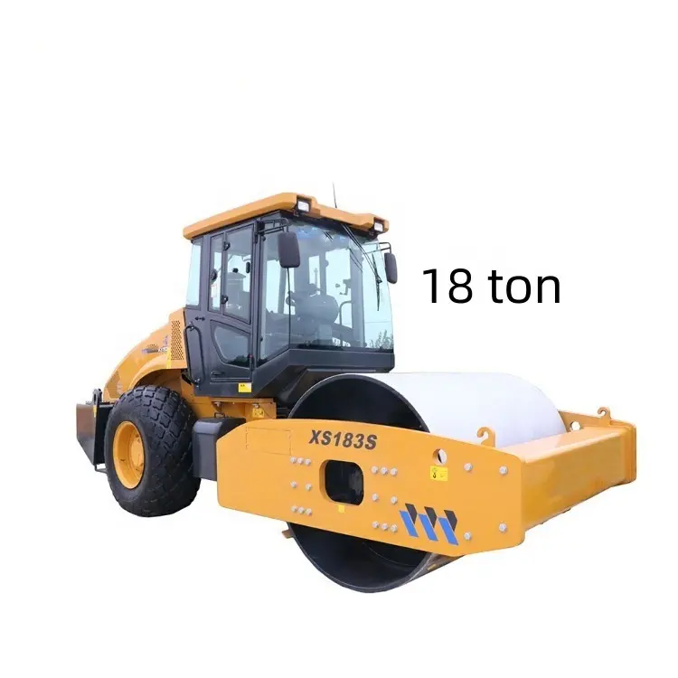 เครื่องอัดถนนลูกกลิ้งยางมะตอย18ton XS183 XS183s