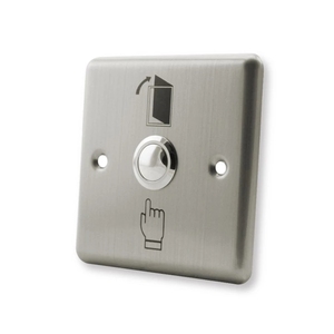 Metal Stainless Switch Door <strong>Exit</strong> <strong>Button</strong> <strong>Push</strong> to <strong>Open</strong> Home Release <strong>Button</strong> with LED Light for Access Control Lock System NO/COM - Product Image 4