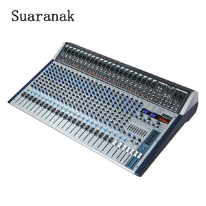 CMax24 Professional Audio Mixer 24-Channel 9-Band EQ Built-In 99 <strong>DSP</strong> LCD <strong>Display</strong> REC DJ Controller for Karaoke Metal Shell - Product Image 3