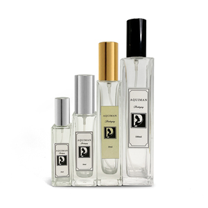 Botellas de cristal con forma cuadrada para Perfume, 5ml, 7ml, 10ml, 20ml, 30ml, 50ml, 100ml, rellenable, gran oferta - Product Image 4