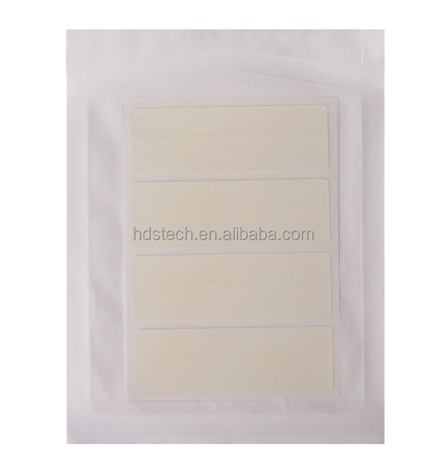6 * 2cm wide rectangular stickers, 4per piece