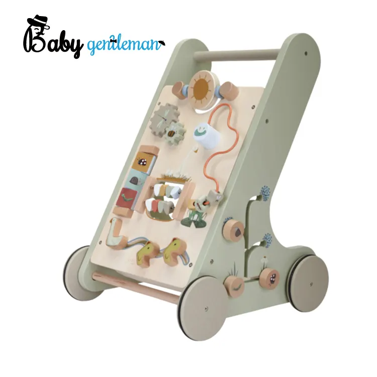 Wooden Baby Learning Walker Kleinkinds pielzeug für 18 Monate Z16189E