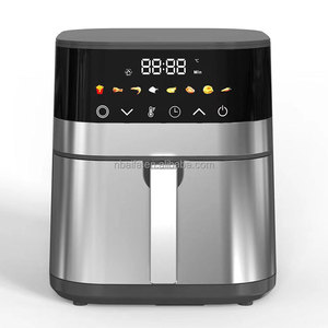 Aifa 8L friggitrice digitale a controllo digitale in acciaio inox 8 litri intelligente automatico fonte di alimentazione senza olio forno con finestra di visualizzazione - Product Image 4