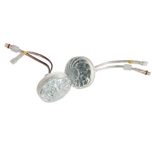IP66 Auto-programmazione 1-16 E14 AC24V RGB LED luce Cabochon 60MM Auto divertente lampada da divertimento bianco parchi a tema - Product Image 3