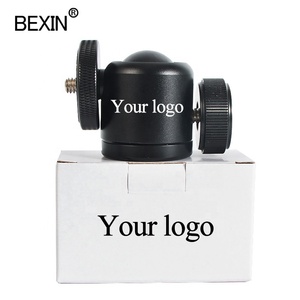 BEXIN อุปกรณ์ถ่ายภาพขนาด1/4-3/8,ตัวยึดโทรศัพท์แบบสกรูตัวยึดขาตั้งกล้องขนาดเล็กน้ำหนักเบาสำหรับแฟลชโกโปร - Product Image 2
