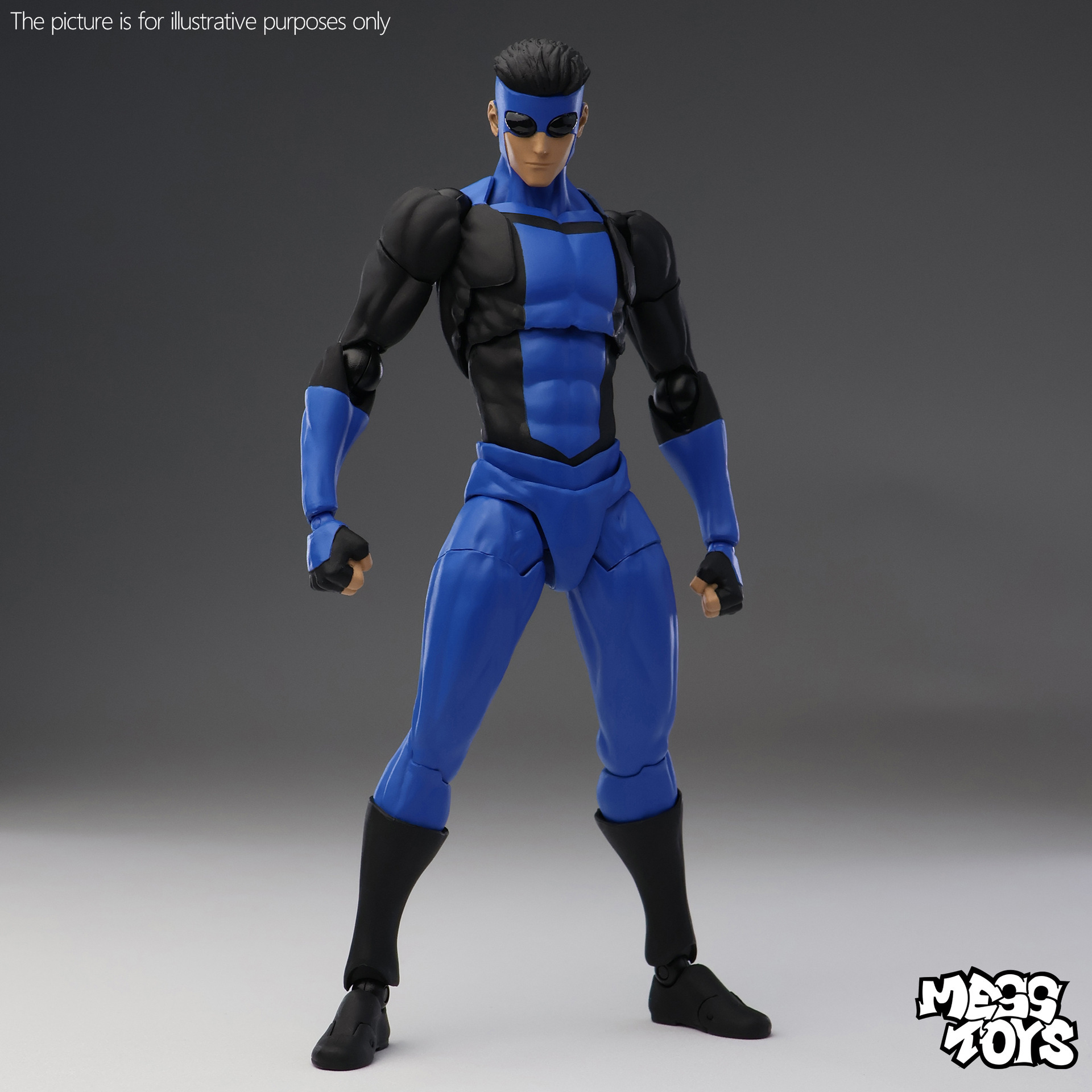 Mt jeunesse invincible bleu-noir