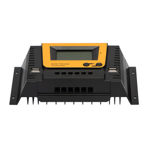 Контроллер солнечного заряда 30A40A PWM солнечный контроллер 12/24v или 12V/24V/36V/48v макс PV Вход 100V с ЖК-дисплеем - Product Image 2