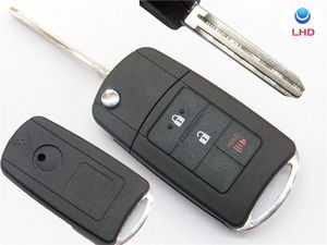 เคสใส่กุญแจรถแบบพับได้เหมาะสำหรับ T-oyota Prius RAV4 Camry รีโมทคอนโทรลดัดแปลง - Product Image 2