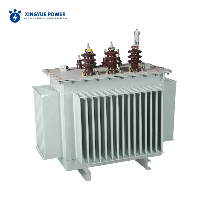 6.6kv 200 kVA 315kva 500 kVA transformador de bobinado de cobre 6kv Transformador industrial sumergido en aceite