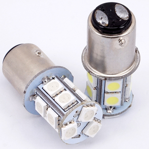 高品質のカーアクセサリーパーク電球BAY15DP21/<span class=keywords><strong>5W</strong></span> 13 SMD 5050自動ターンインジケーターブリンカー1157 <span class=keywords><strong>Led</strong></span>テールライト電球