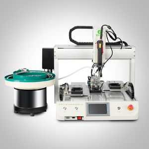 Kunden spezifische 4-Achsen-Montagemaschine für automatische Klemmenblock-Verbindungs stangen mit automatischer Schrauben zuführung - Product Image 2