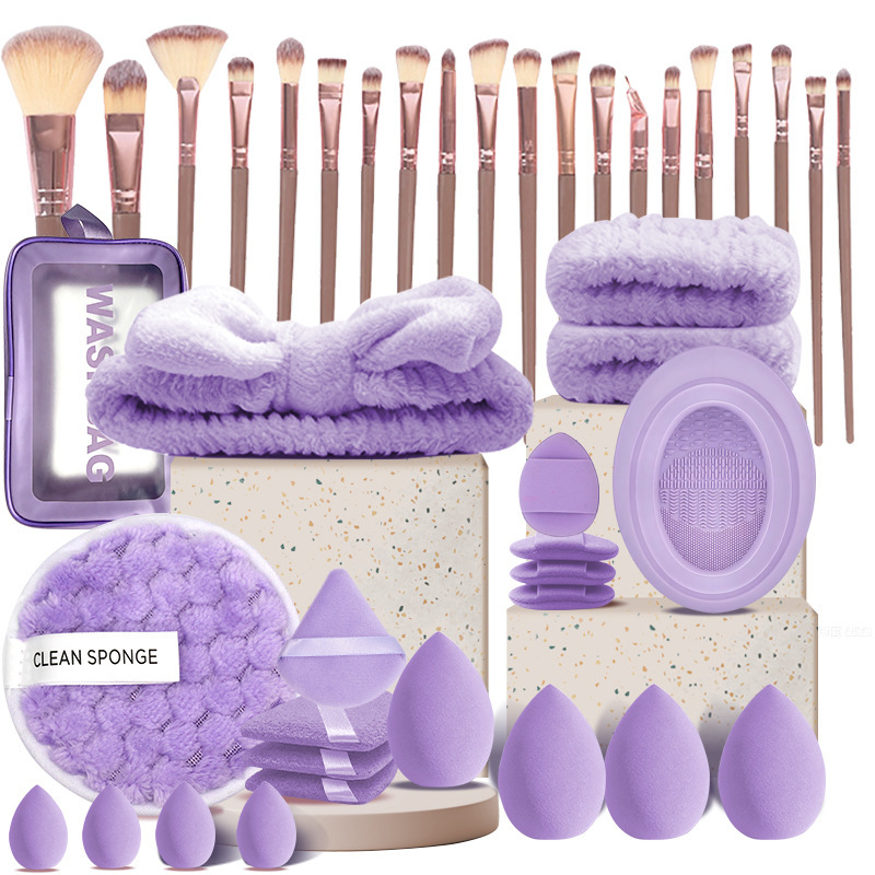 42 piece set purple