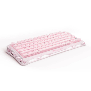 Cooig Online Shopping Mercury K1 Special Edition Tri-mode Sakura Pink 79 Keys <strong>Programmable</strong> Control Knob Gaming <strong>Keyboard</strong> - Product Image 4