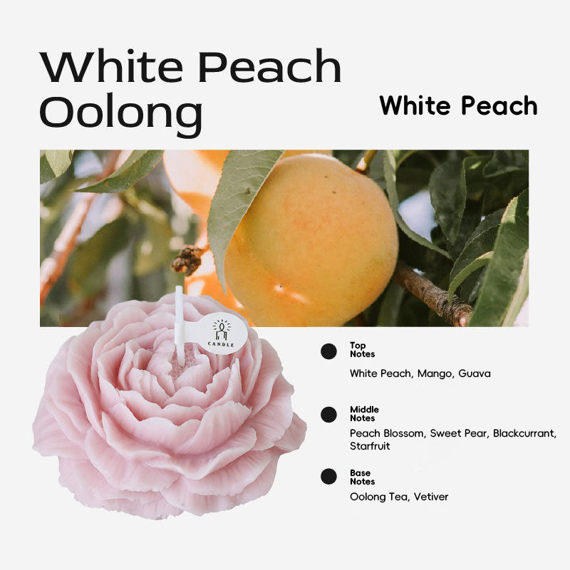 Oolong Pêche Rose/Blanc