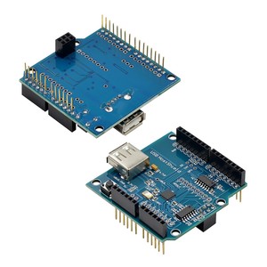 Hochwertiger USB Host Shield 2.0 für Arduino für UNO MEGA ADK Kompatibel für Android ADK DIY Electronic Module Board