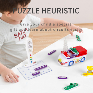 Bauklötze-Sets Bausatzbau Bauspielzeug Physik Wissenschaft Programmierung Lernspielzeug - Product Image 5