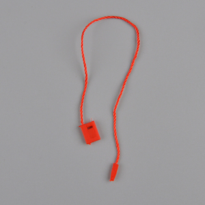 2021 New Arrival 7 Inch Red Square Hanging Tablets Label <strong>String</strong> Fashion <strong>Tag</strong> Rope <strong>Loop</strong> Plastic <strong>Tag</strong> Rope for Clothing - Product Image 1