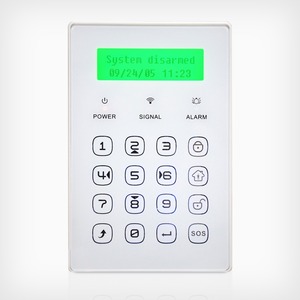 433Mhz Wireless Touch Keyboard RFID Card Arm or <strong>Disarm</strong> Password Keypad for Home Security <strong>Alarm</strong> Support Tuya Smart System - Product Image 1