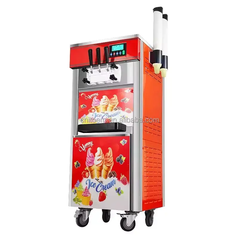 Máquinas de helados populares precios superventas máquina comercial de helados suaves máquina de helados de alta calidad