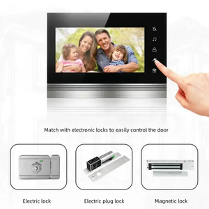 Smart Doorbell with Color Video <strong>Intercom</strong> <strong>System</strong> Night Vision <strong>Analog</strong> Signal Connection Smart Lock Integration for Outdoor Use