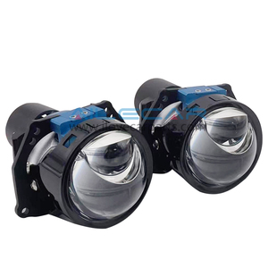 卸売破壊的な65W H4 STR Bi Ledレーザープロジェクターレンズ3.0インチLEDヘッドライト12VLEDプロジェクターレンズ車用ユニバーサル - Product Image 4