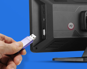 جهاز أمان للشاحنة بمساعد عكسي 1080 بيكسل 360 4k AHD, نظام أمان محمول يعمل بنظام أندرويد مزود بشاشة تعمل باللمس 10.36 بوصة و MP5 و USB لمراقبة السيارة - Product Image 5