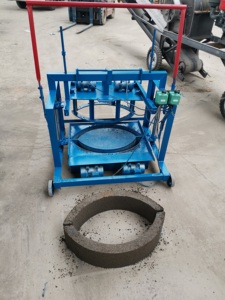 KM2-45 полуавтоматическая машина для производства бетонных кирпичей - Product Image 3
