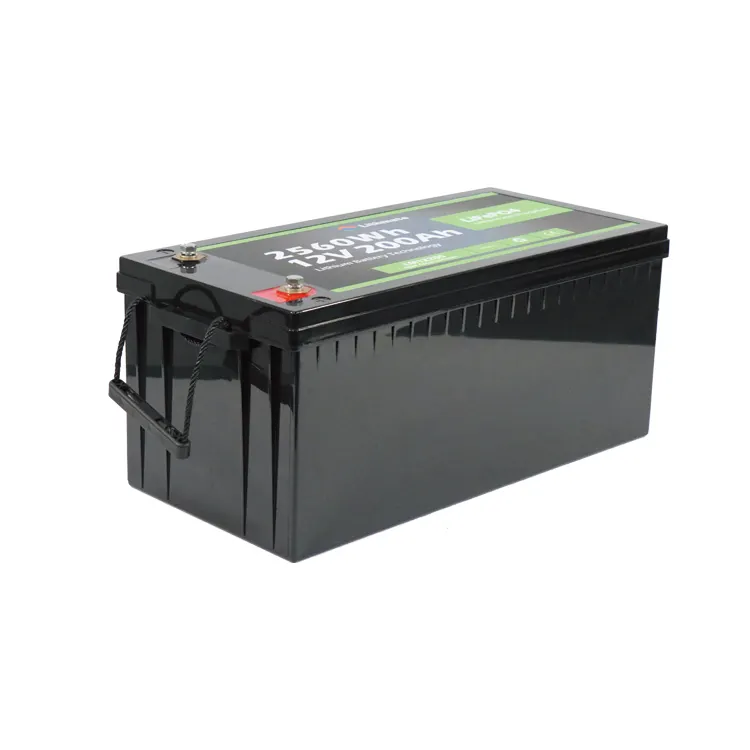 Vendita calda 12V 24V 48V ricaricabile 12V batteria al litio LiFePO4 batteria solare 12v 200ah