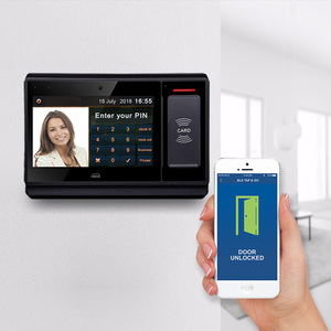 7&quot; Touch Screen <strong>Linux</strong> Time Attendance <strong>System</strong> Biometric Recognition RFID Attendance Machine <strong>with</strong> SDK