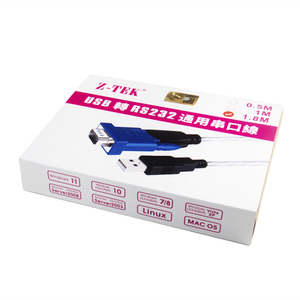 Z-TEK USB-RS232コンバーターPL2303チップセットUSB1.1からDB9コネクターZTEKUSB1.1からCOMケーブル