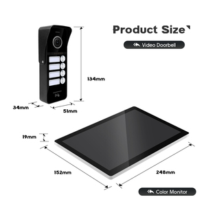 Видеодомофон с 10,1 дюймовым монитором - Product Image 4
