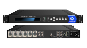 Encoder HEVC h.265 H.264 HD SDI AC3 Encoder IPTV TV via cavo digitale ASI IP HEVC H.265 Encoder COL5111C - Product Image 4