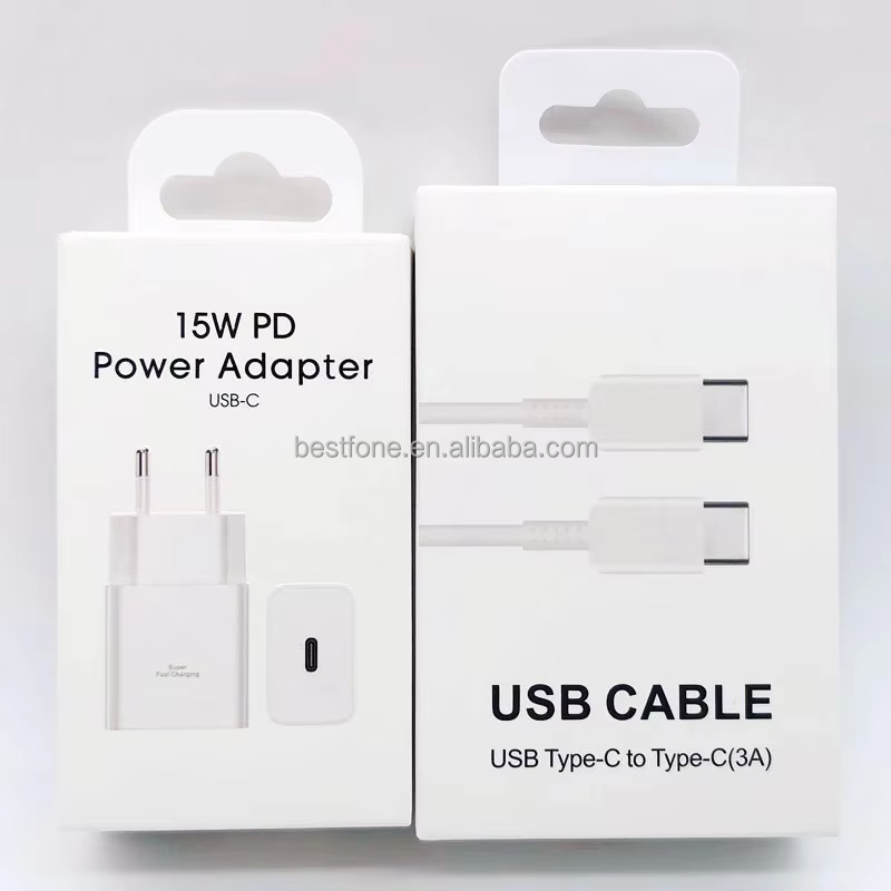 Adaptateur + câble blanc