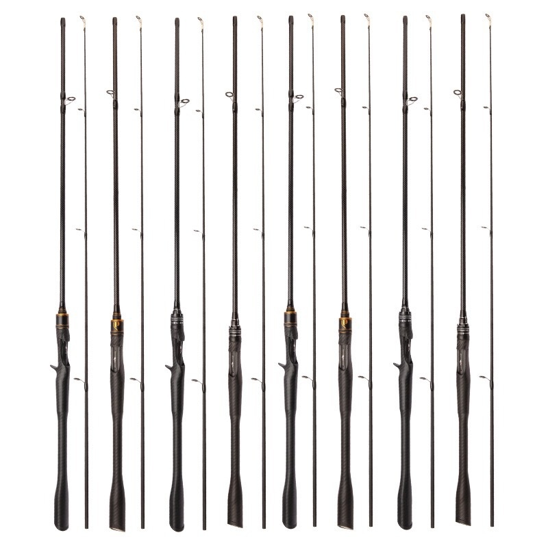 Black handle of a gun