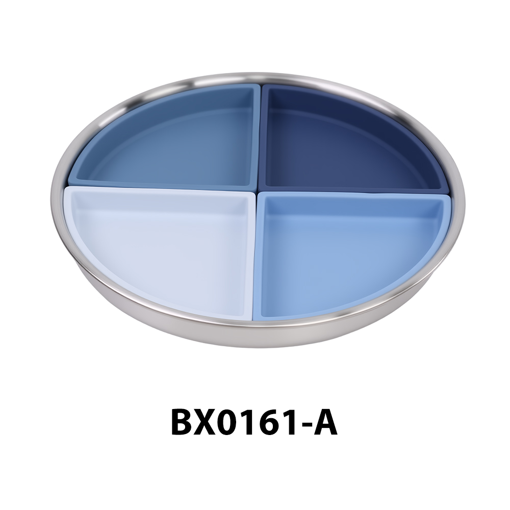 Assiette bleue