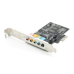 PCI Express PCIE 5.1ch 6 canales CMI8738 Tarjeta de sonido de audio D5257A Fshow windows7/8 - Product Image 1