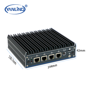 Powerful and Efficient Firewall <strong>Device</strong> J6412 4 LAN Linux Low Power Mini PC Pfsense Firewall for Optimal <strong>Network</strong> Security - Product Image 3